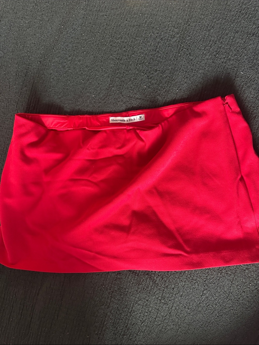 Abercrombie & Fitch Bright Red Mini Skirt